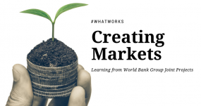 Creating Markets Learning from Joint Projects