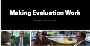 Conversations: Making Evaluation Work for the World Bank