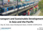 Transport and Sustainable Development in Asia and the Pacific