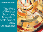 The Role of Political Economy Analysis in Development Policy Operations